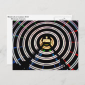 モントリオールエンルミエールフェリスホイール ポストカード (正面/裏面)