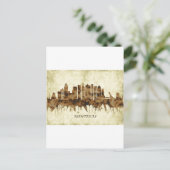 モントリオールカナダシティスケープ インビテーションポストカード (スタンド正面)