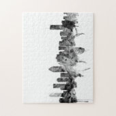 モントリオールカナダスカイライン ジグソーパズル (縦)