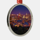 モントリオールカナダ都市スカイラインのBelvedere Kondiaronk メタルオーナメント (右)
