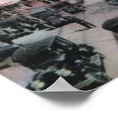 モントリオールケベックカナダセントキャサリン通り ポスター (角)