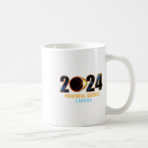 モントリオールケベックカナダ太陽のトータルEclipse 2024 コーヒーマグカップ