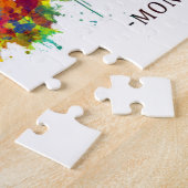 モントリオールスカイライン ジグソーパズル (側面)