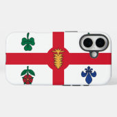 モントリオールデザインのApple iPhone 16 Case-Mate iPhoneケース (裏面 (横))