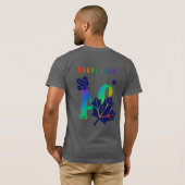 モントリオールホッケーTシャツ Tシャツ (裏面フル)