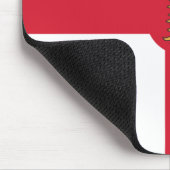 モントリオール国旗(ケベック、カナダ) マウスパッド (コーナー)