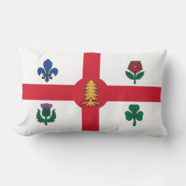 モントリオール国旗（ケベック、カナダ） ランバークッション