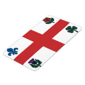 モントリオール国旗 マグネット (左側)