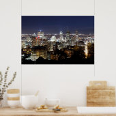 モントリオール夜 ポスター (キッチン)