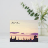 モントリオール天窓サンセットポストカード ポストカード (スタンド正面)