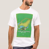 モントリオール島の地図 Tシャツ (正面)