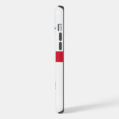 モントリオール旗 Apple iPhone 15 Plus ケース (左側面)