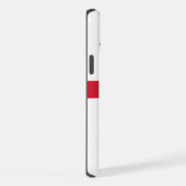 モントリオール旗 Apple iPhone 15 Plus ケース (右側面)