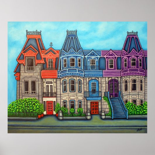 モントリオール色 ポスター (正面)