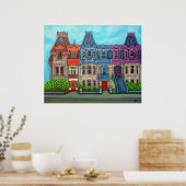 モントリオール色 ポスター (キッチン)