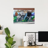 モントリオール落書きポスター ポスター (ホームオフィス)