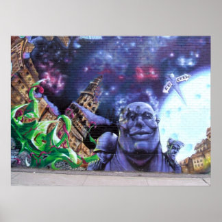 モントリオール落書きポスター ポスター