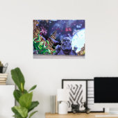 モントリオール落書きポスター ポスター (ホームオフィス)