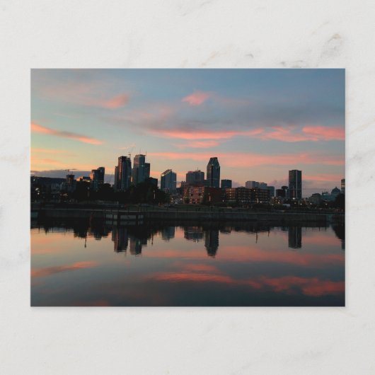 モントリオール都市 ポストカード (正面)