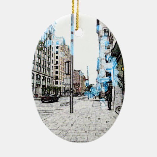 モントリオール8343aオーナメント セラミックオーナメント (裏面)