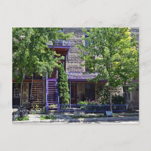 モントリオール アパートメント ポストカード (正面)