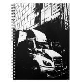 モントリオール・カナダのトラックの特徴 ノートブック (正面)