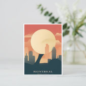 モントリオール、カナダヴィンテージ旅行からの挨拶 ポストカード (スタンド正面)