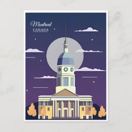 モントリオール、カナダヴィンテージ旅行からの挨拶 ポストカード