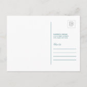 モントリオール、カナダ|の引っ越しました インビテーションポストカード (裏面)