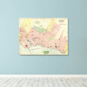 モントリオール キャンバスプリント (インサイチュ (ウッドフロア))