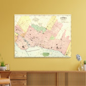 モントリオール キャンバスプリント (インサイチュ (リビング))