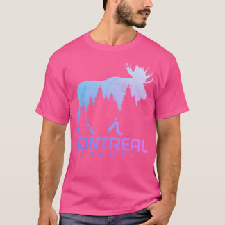モントリオール ケベック州 カナダ ムース お土産 Tシャツ