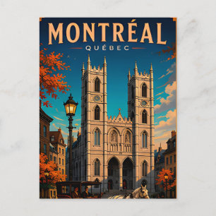 ⛪ モントリオール ケベック州 旅行 レトロ 🇨🇦 ポストカード
