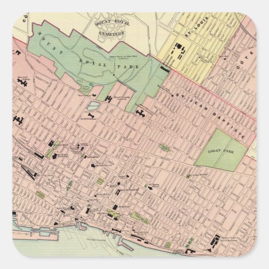 モントリオール スクエアシール (正面)