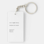 モントリオール・セント・ジョセフ・オロトリー キーホルダー (裏面)