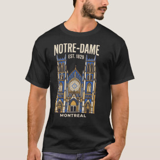 モントリオール ノートルダム聖堂 カナダ ヴィンテージ Tシャツ