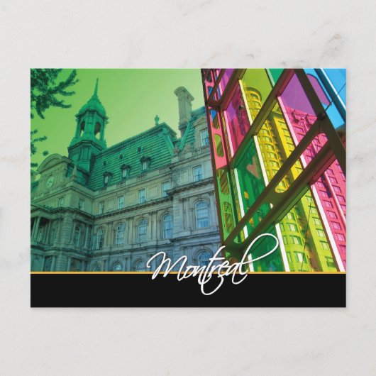 モントリオール ポストカード (正面)