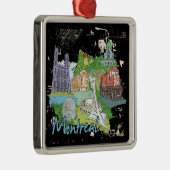 モントリオール メタルオーナメント (右)