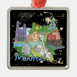 モントリオール メタルオーナメント