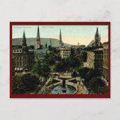 モントリオール ヴィクトリア広場 ヴィンテージ ポストカード (正面)