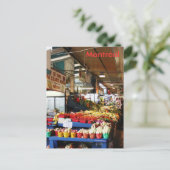 モントリオールAtwater市場はがき ポストカード (スタンド正面)