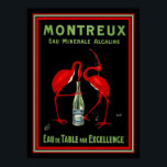 モントリフランスのーアールデコミネラルウォーターAd 12 x 16 ポスター<br><div class="desc">モントリオー・オー・ミネルレアルカリン(ミネラルウォーター)広告12 x 16</div>