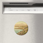 モントルー、およびクレンス、ジュネーブ湖、スイス6 マグネット (インサイチュ (食洗機))