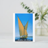 モントルー、ジュネーブ湖、スイス、ヴィンテージ旅行 ポストカード (スタンド正面)