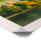 モントルー・スイスヴィンテージ旅行ポスター ポスター (角)