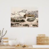 モントルー・スイス ポスター (キッチン)