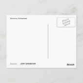 モントルー ポストカード (裏面)