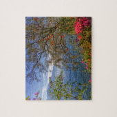 モントルー・レイクショア（スイス） ジグソーパズル (縦)