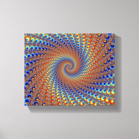 モントレのフラクタル・アート キャンバスプリント (正面)