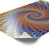 モントレのフラクタル・アート フォトプリント            (角)